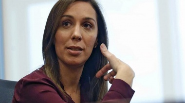 María Eugenia Vidal: "Si Macri es candidato, yo no voy a competir"