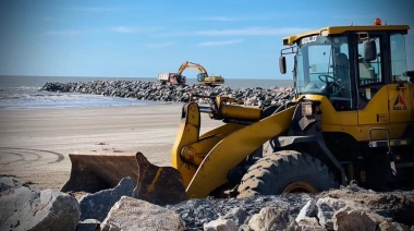 Protección costera: avanza la histórica obra en Las Toninas