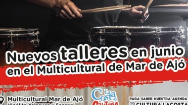 Comienza la inscripción a nuevos talleres en el Espacio Multicultural de Mar de Ajó