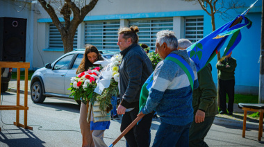 Acto en homenaje a San Martín con presencia de autoridades e instituciones intermedias