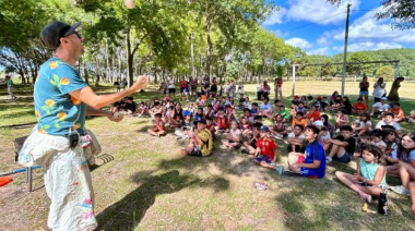 Se viene una jornada recreativa y deportiva con estudiantes de la Escuela Abierta de Verano en Mar de Ajó