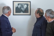 Juan de Jesús recibió a Ricardo Alfonsín