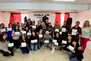 Nuevos egresados recibieron sus diplomas de la formación textil en La Costa