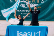 Iván Rohr representa a La Costa y a la Argentina en el Mundial de Surf Adaptado en California