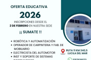 El Centro de Formación Laboral N° 401 abre la inscripción a los cursos 2026