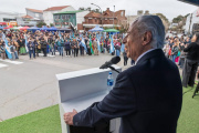 Juan de Jesús llamó a defender la soberanía y la unidad durante el homenaje a San Martín en Mar de Ajó