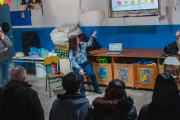 El ciclo “Se apagan las pantallas, se enciende la imaginación” llegó al Jardín 911 de Santa Teresita